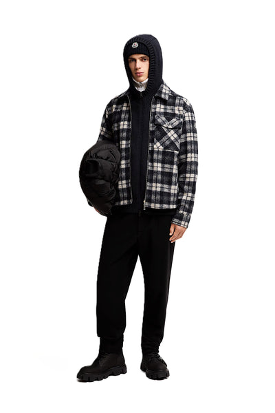 Moncler surchemise en tartan