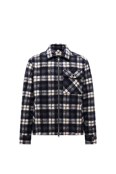Moncler surchemise en tartan