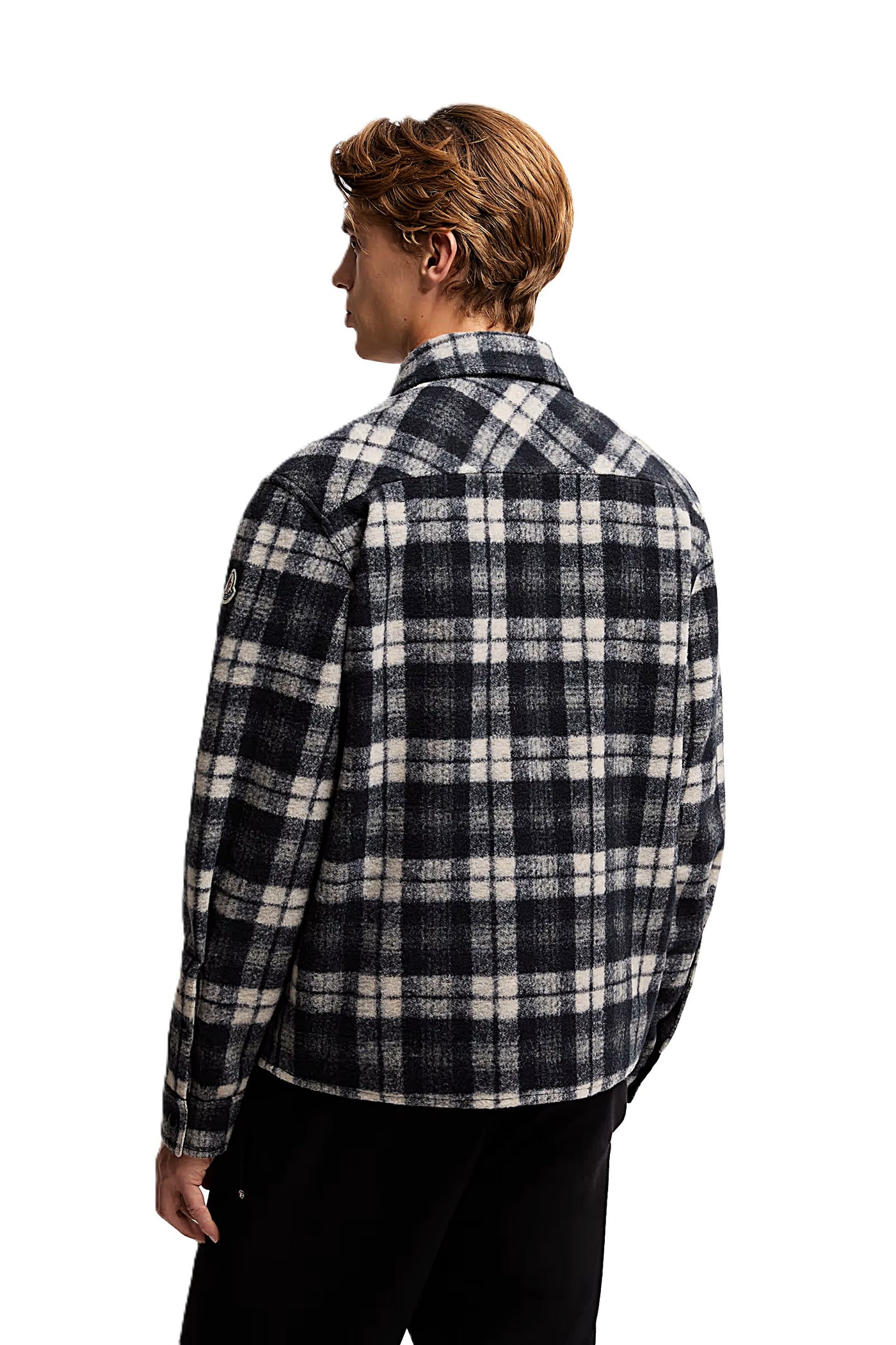 Moncler surchemise en tartan