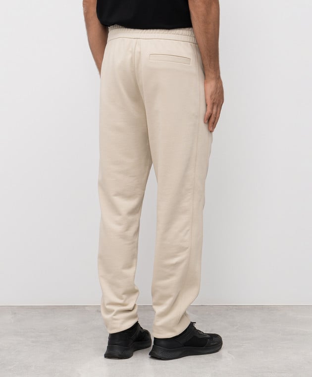 Moncler pantalon de survêtement à patch logo
