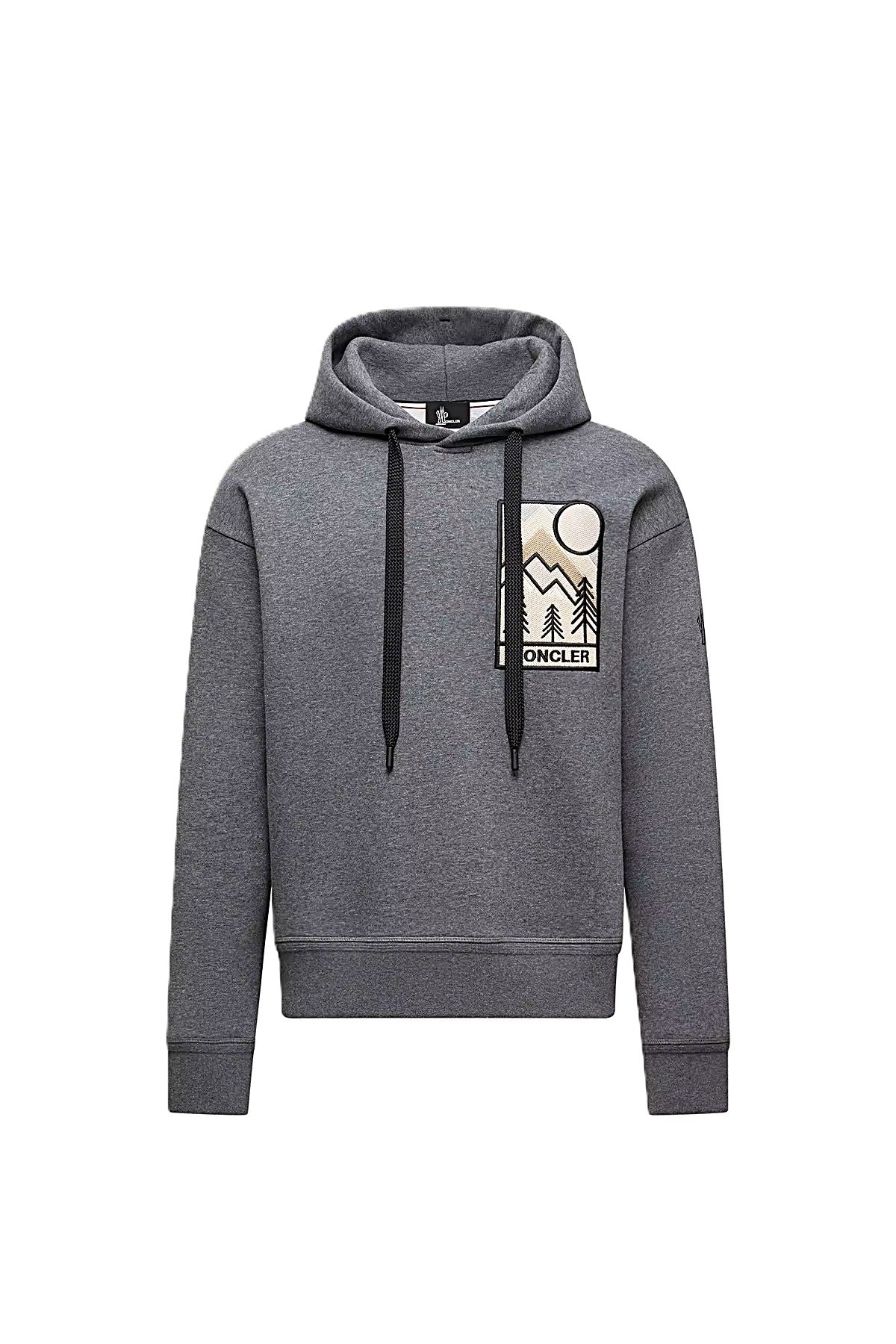 Moncler Grenoble hoodie à logo montagne