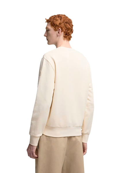 Moncler sweat en coton à logo lettres cursives