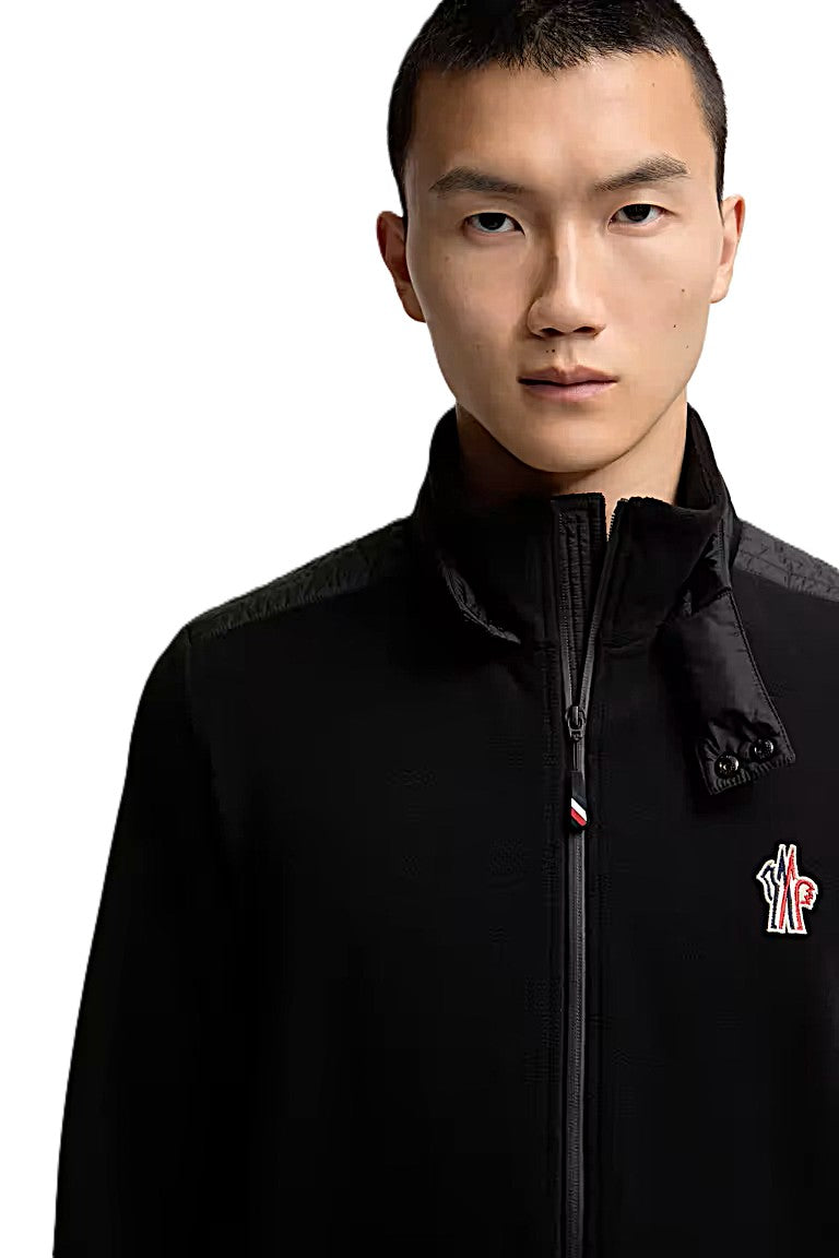 Moncler veste zippée en molleton
