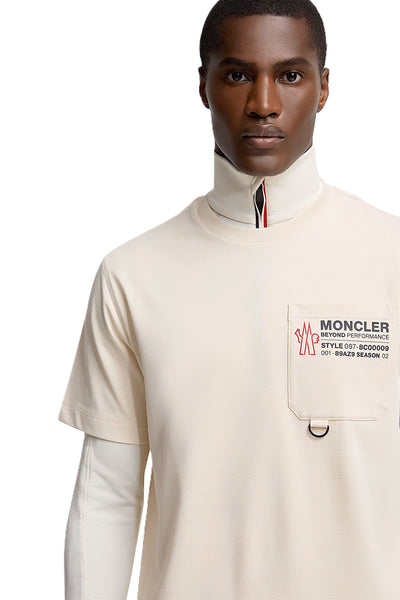 Moncler Grenoble t-shirt à poche imprimée