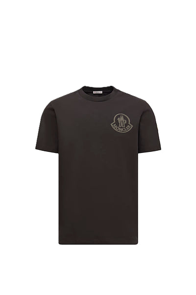 Moncler t-shirt en coton à patch logo