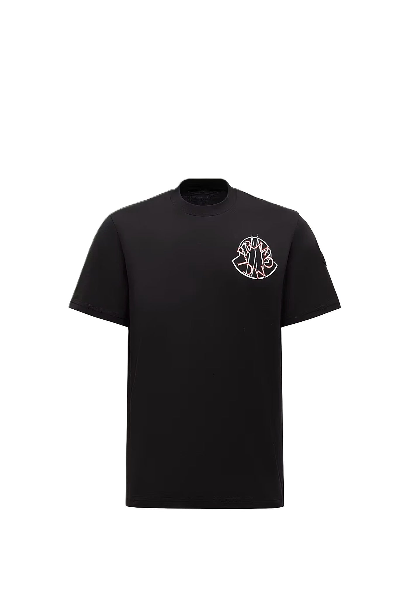 Moncler t-shirt à logo superposé