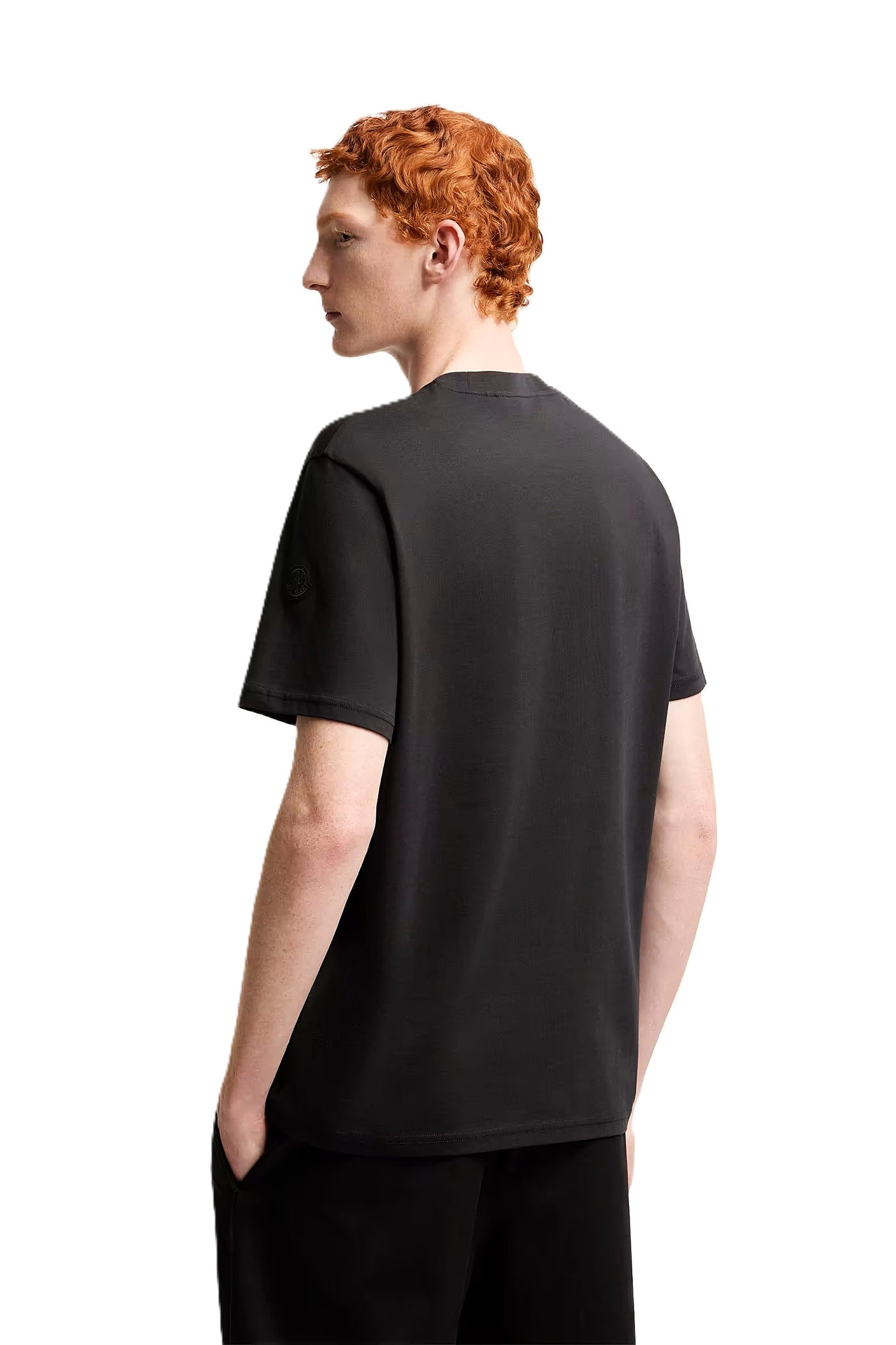 Moncler t-shirt à logo superposé