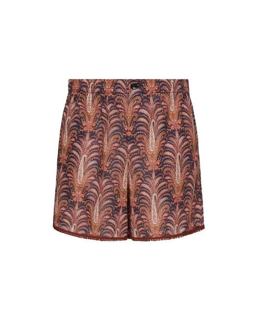 Valentino Garavani short imprimé Voyage Imaginaire